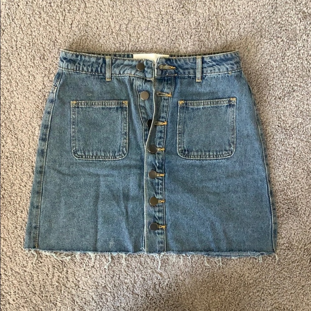 Jean skirt